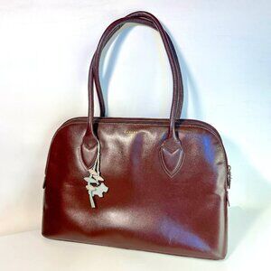 Radley London - Brown Leather Double Compartment Handbag
